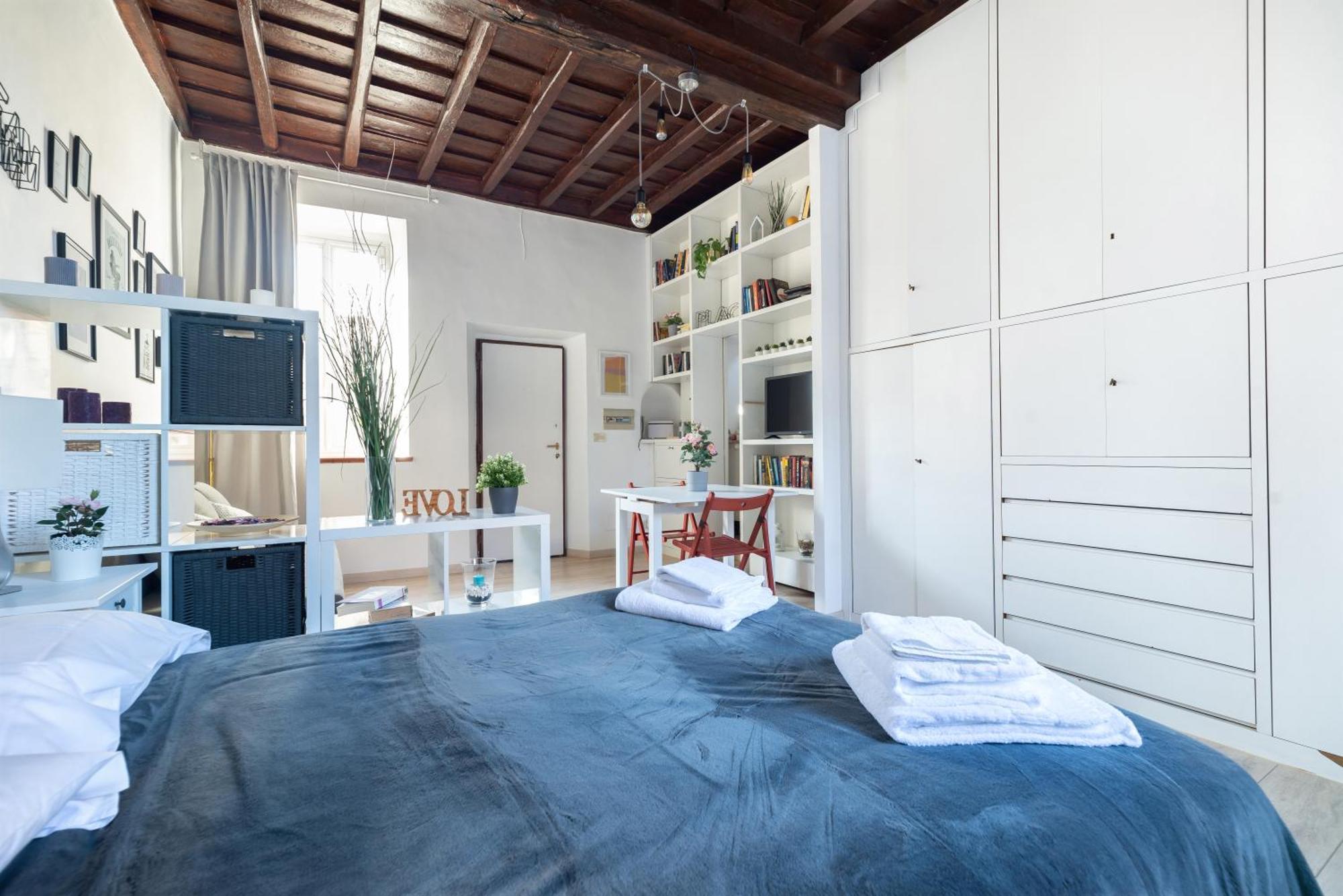 Cozy Studio Campo De Fiori Rome Buitenkant foto